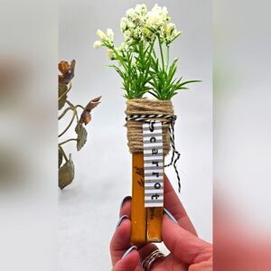 "5/$25" Handmade Orange Distressed Wood Clothespin Carrot Budle